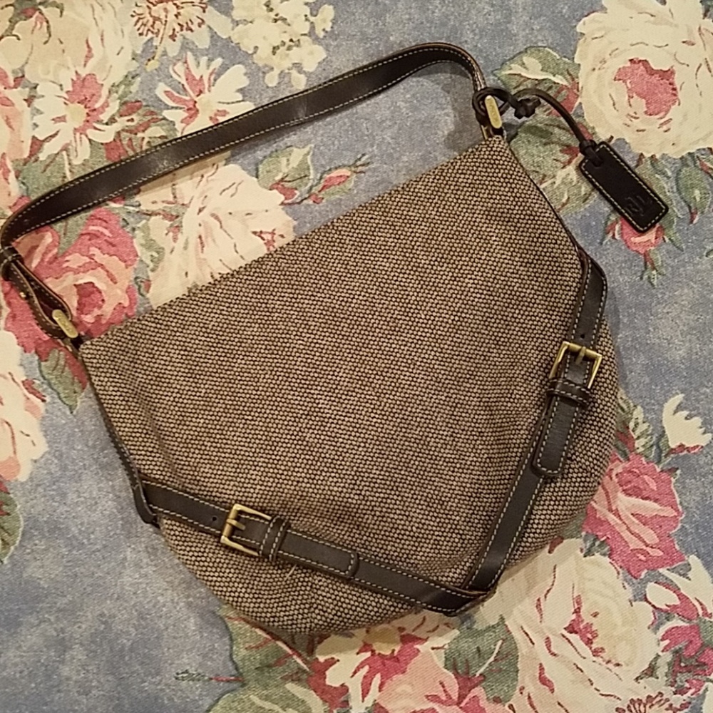 Lauren Brown Saddle Bag